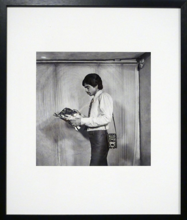 Suresh Punjabi (Indian, b. 1957) Untitled (Man with a camera) Suhag Studio, Nagda, Madhya Pradesh' 1985 (installation view)