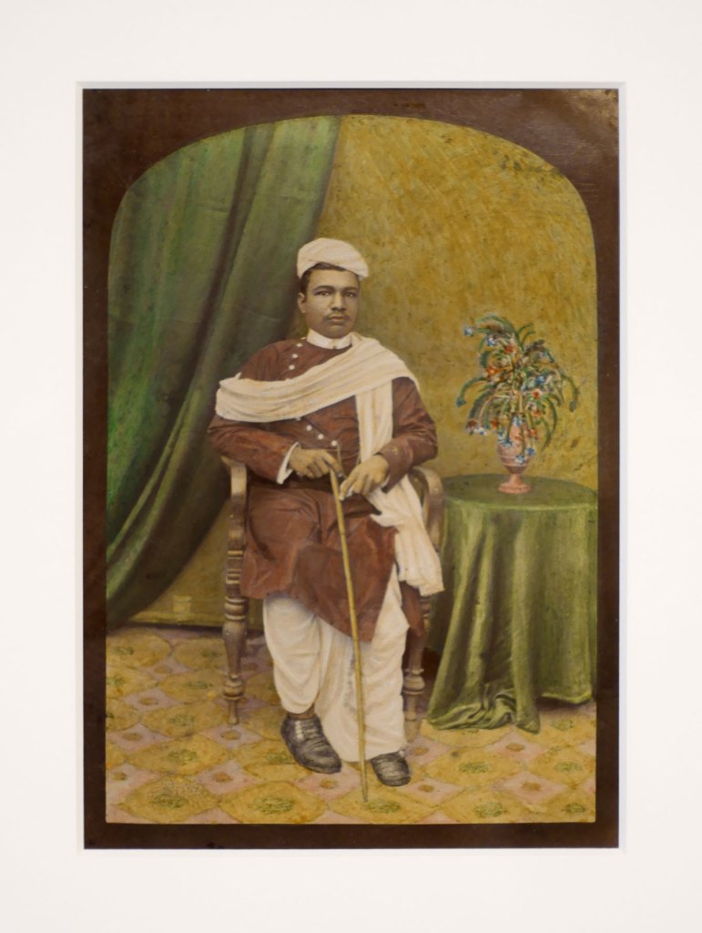 Chunni Lall & Co ‘Portrait of a man’ 1860-1880 (installation view)