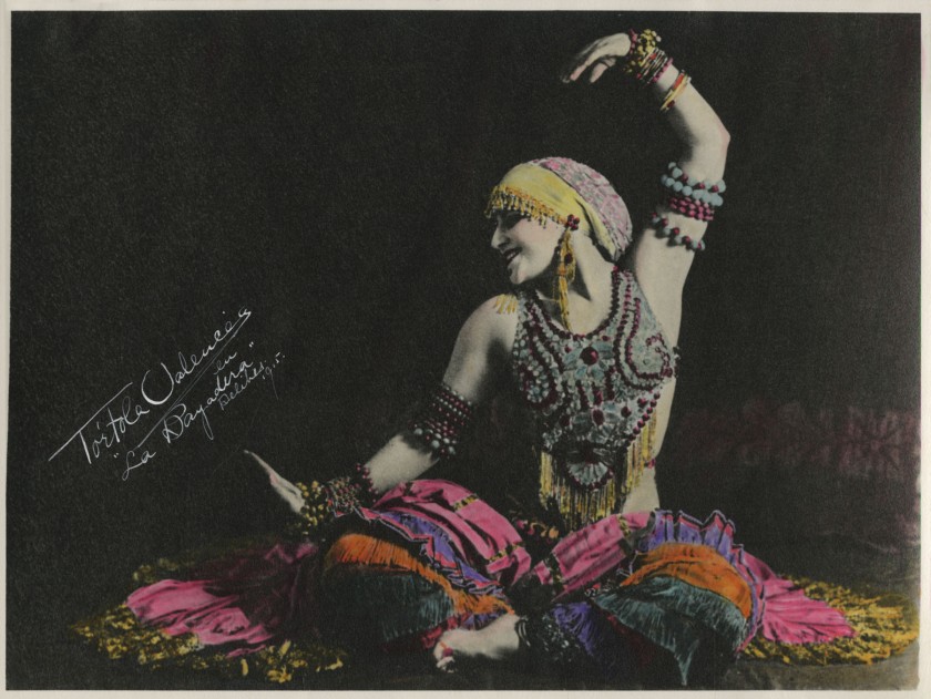Adolf Mas (Spanish, 1861-1936) 'Tórtola Valencia. The Dance "La Bayadère"' 1914