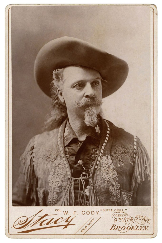 Charles Stacy (American) 'Corner 9th St. & 5th Ave. Brooklyn Col. W. F. Cody "Buffalo Bill"' c. 1900s