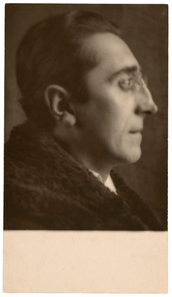 André Kertész (Hungarian, 1894-1985) 'Paul Dermée' 1927