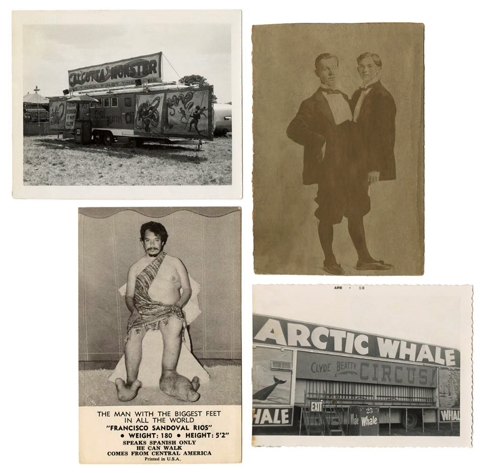 Unknown photographers (American) 'Monstrosities and oddities shows' 1880s-1960s