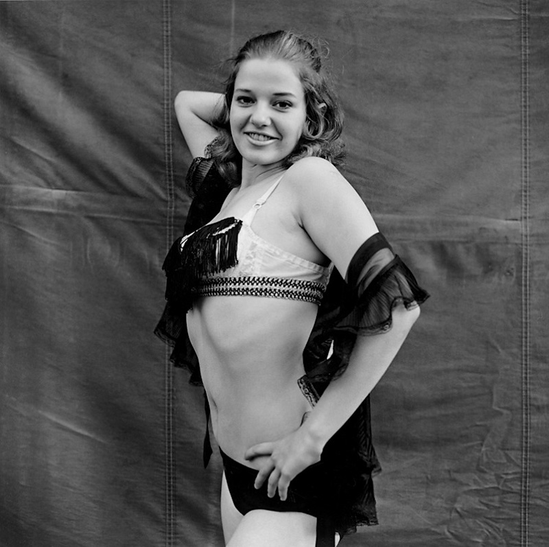 Susan Meiselas (American, b. 1948) 'Lena's first day, Essex Junction, VT' 1973