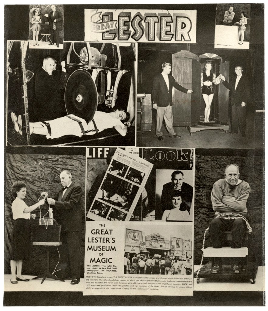 Jack Zipf and unknown photographers (American) The Great Lester c. 1950