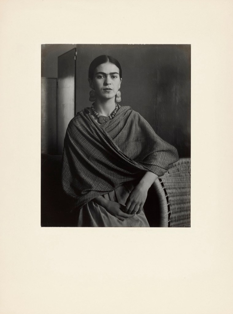Imogen Cunningham (American, 1883-1976) 'Frida Kahlo Rivera, Painter' 1931