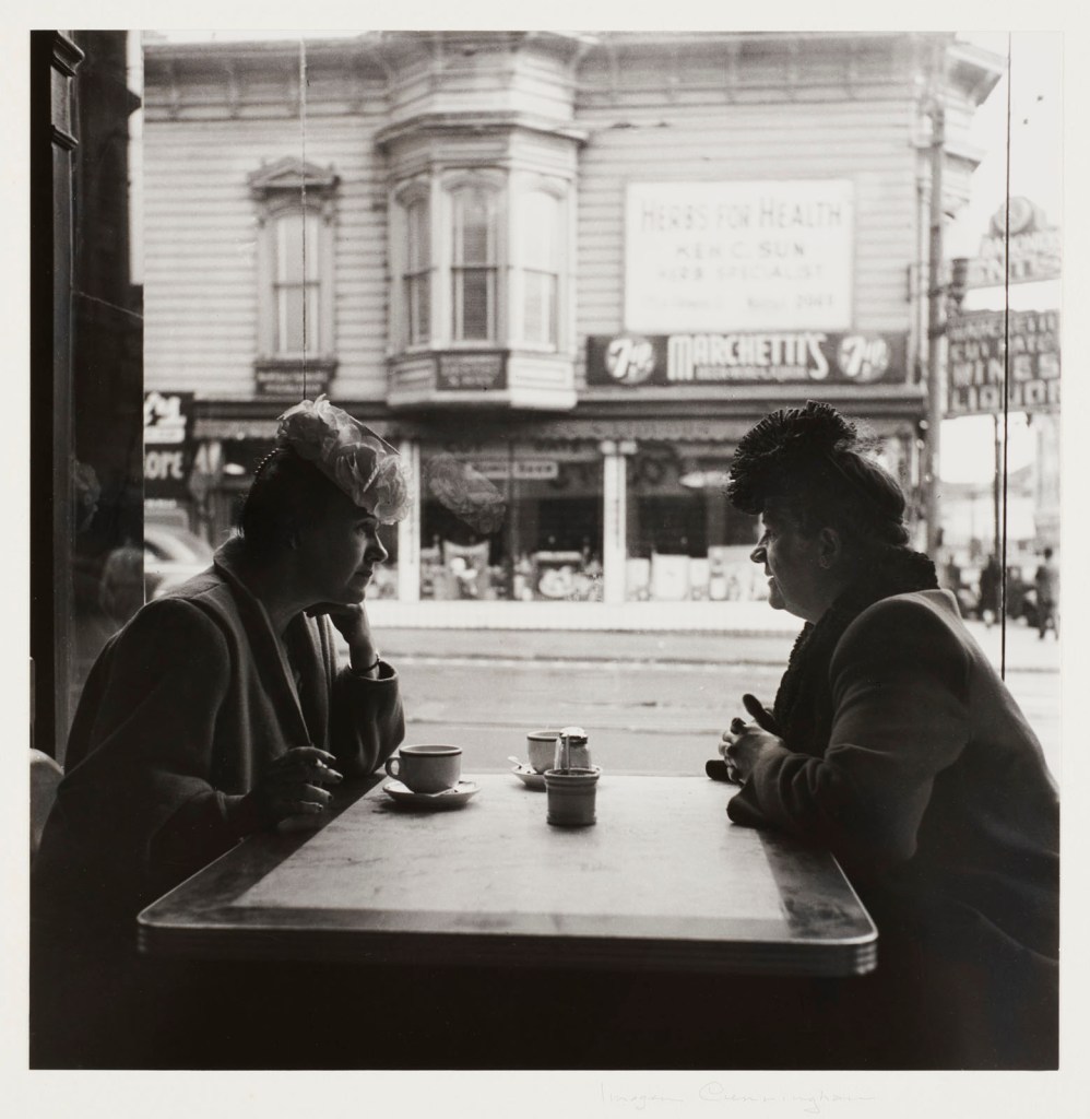 Imogen Cunningham (American, 1883-1976) 'Tea at Foster's, San Francisco' 1940s