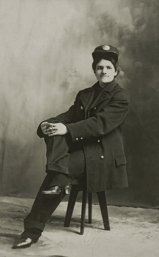 Unidentified artist (American) Rose Studio (publisher) 'Railroad worker, Portland, Oregon' 1911 or later