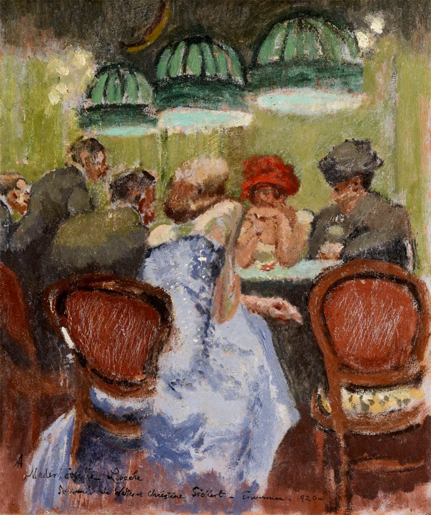 Walter Richard Sickert (British, 1860-1942) 'Baccarat' 1920