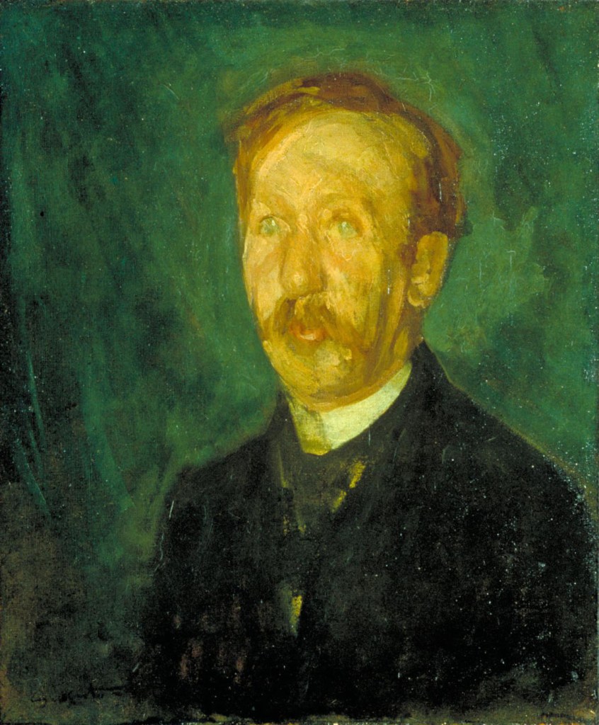 Walter Richard Sickert (British, 1860-1942) 'George Moore' 1890-1891