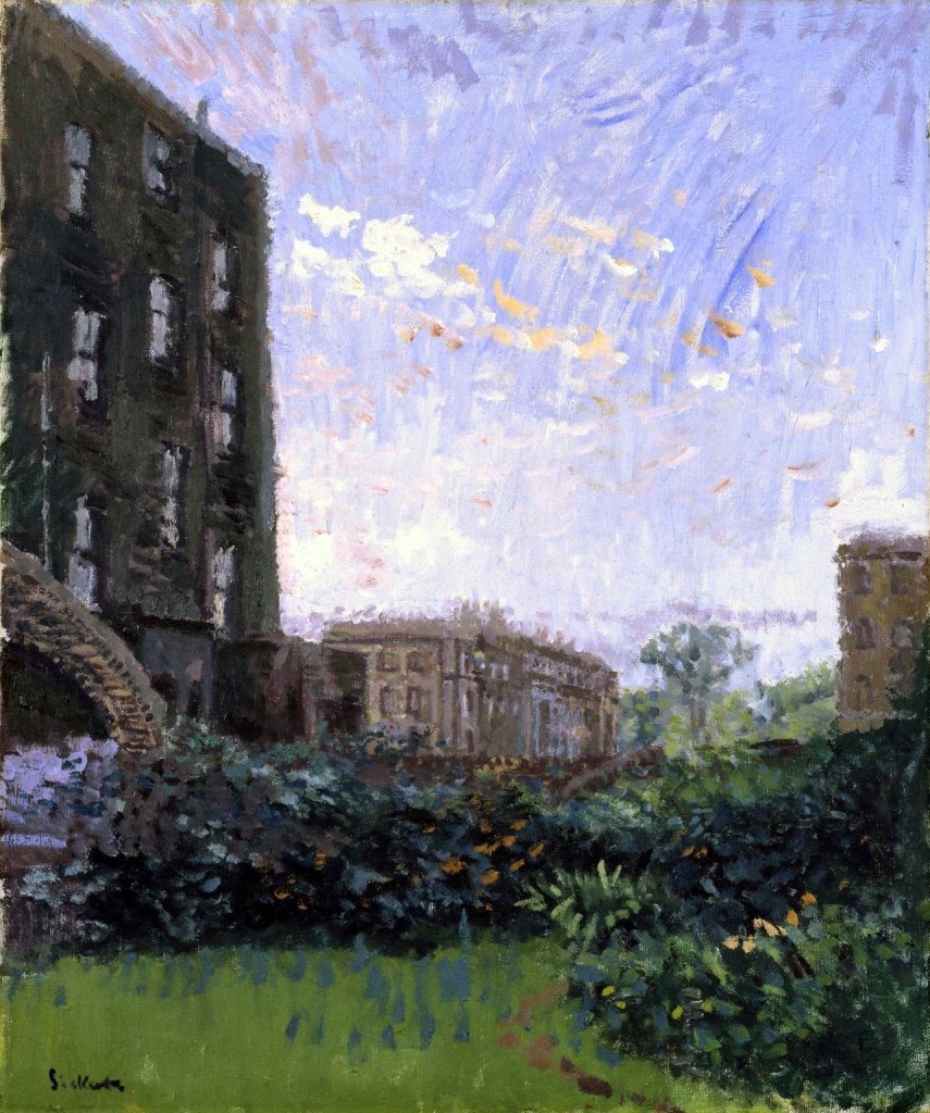 Walter Richard Sickert (British, 1860-1942) 'Rowlandson House – Sunset' 1910-1911