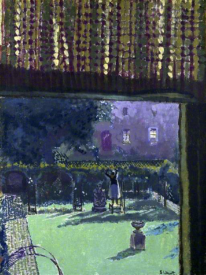 Walter Richard Sickert (British, 1860-1942) 'The Garden of Love or Lainey's Garden' c. 1927-1931