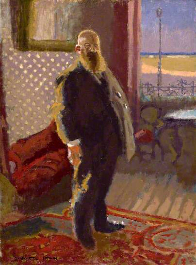 Walter Richard Sickert (British, 1860-1942) 'Victor Lecourt' 1922-1924