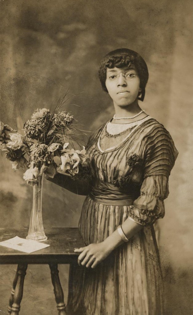 Unidentified artist (American) 'Woman with Flowers' about 1914