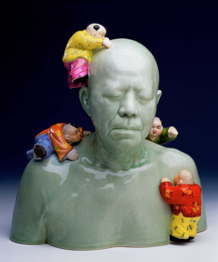 Ah Xian (Australian born China, b. 1960) 'Dr John Yu' 2004