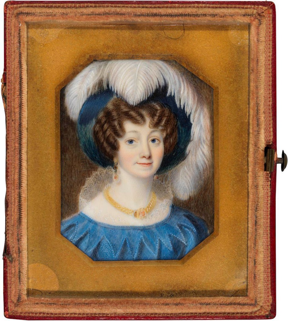 Unknown artist. 'Fanny Jane Marlay' c. 1841