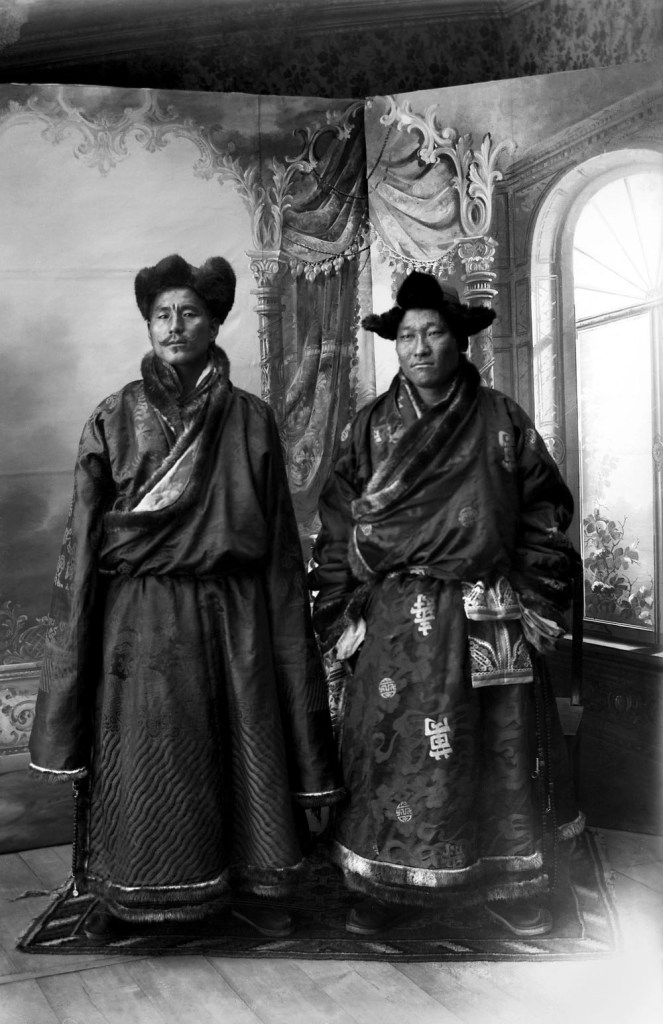 Unknown photographer. 'Untitled [Two Mongolian men]' 1910s-1920s