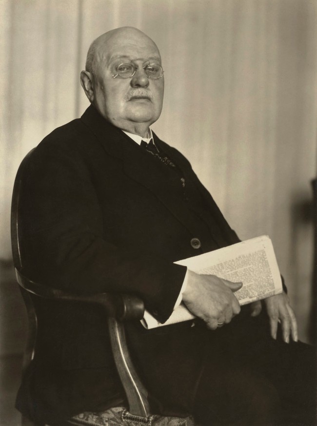 August Sander (German, 1876-1964) 'Newspaper publisher [Karl Richter]' 1924