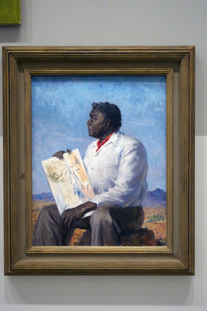 William Dargie (Australian, 1912-2003) 'Albert Namatjira' 1958 (installation view)