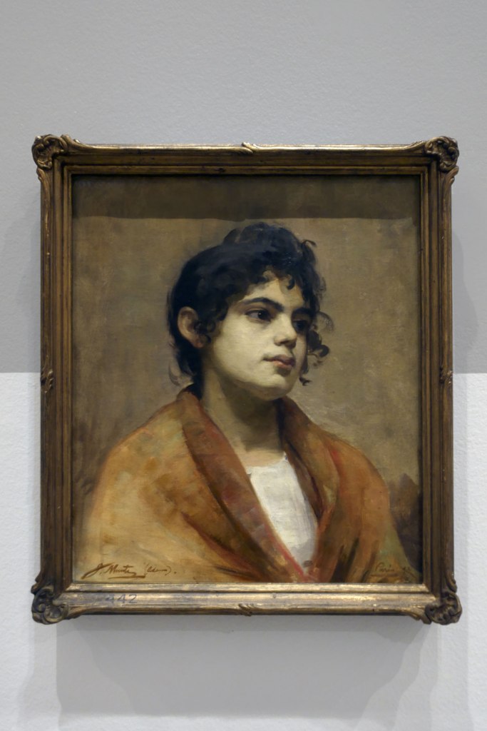 Josephine Muntz Adams (Australian, 1862-1950) 'Italian girl's head' 1913 (installation view)