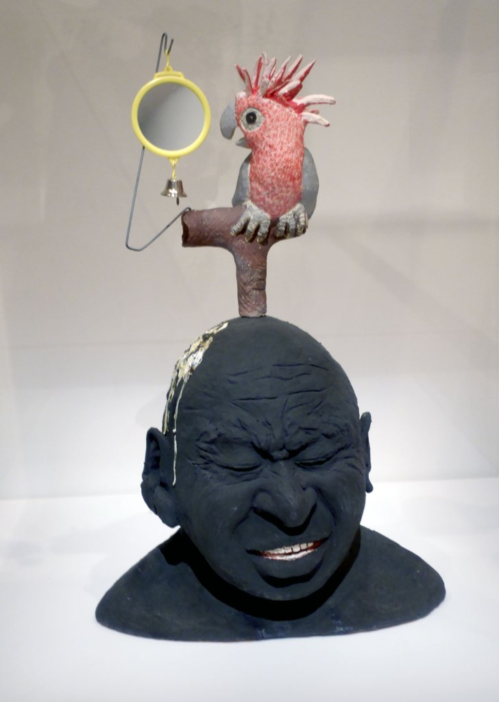 Ricardo Idagi (Australian / Meriam Mir, b. 1957) False Evidence Appearing Real 2012 (installation view)