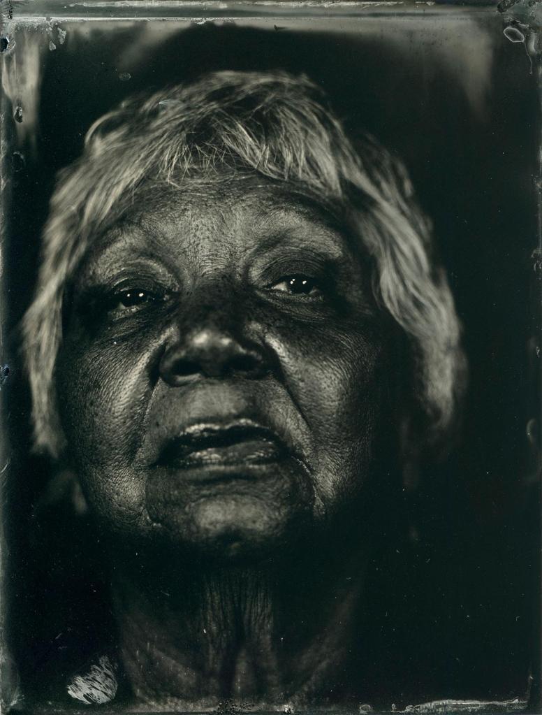 Brenda L. Croft (Anglo-Australian / Gurindji/Malngin/Mudburra, b. 1964) Prue Hazelgrove (wet plate collodion process technical assistant) Richard Crampton (printer) 'Matilda (Ngambri)' 2020