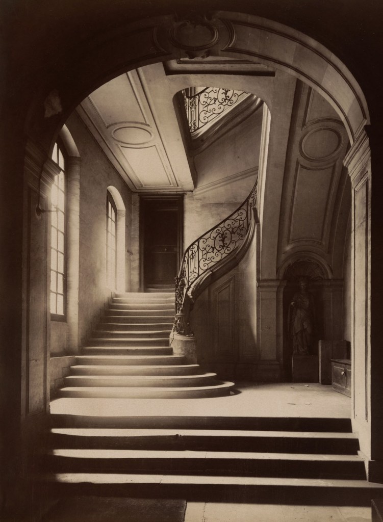 Eugène Atget (French, 1857-1927) 'Hôtel du Marquis de Lagrange, 4 et 6 rue de Braque, Paris' 1901