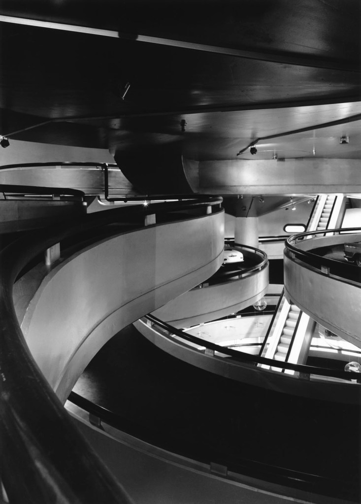 Sigrid Neubert (German, 1927-2018) 'Inner space, BMW Museum, Munich' 1972-1973