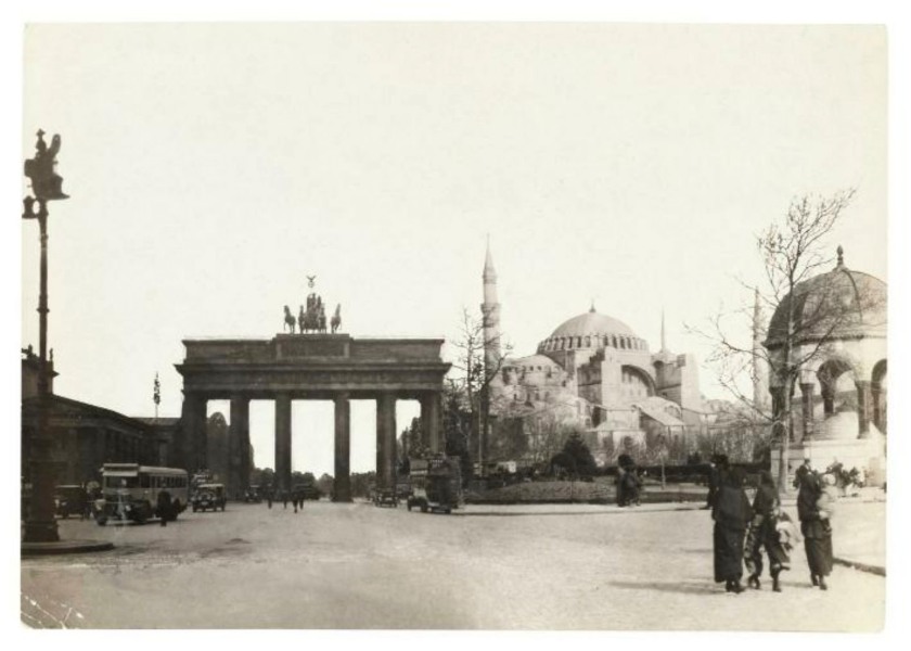 Sasha Stone (1895, Russia - 1940, France) 'Wenn Berlin Konstantinopel wäre' (If Berlin were Constantinople) Before 1929