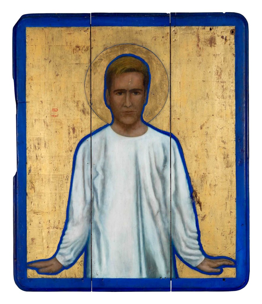 AñA Wojak (Australian, b. 1954) 'Acacius (Stigmata) – Tony Carden' 1991
