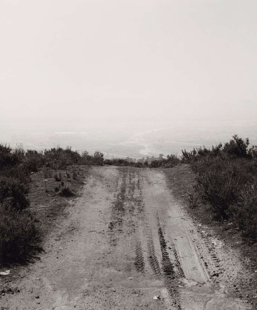 Robert Adams (American, b. 1937) 'Firebreak, above East Highland, California' 1982