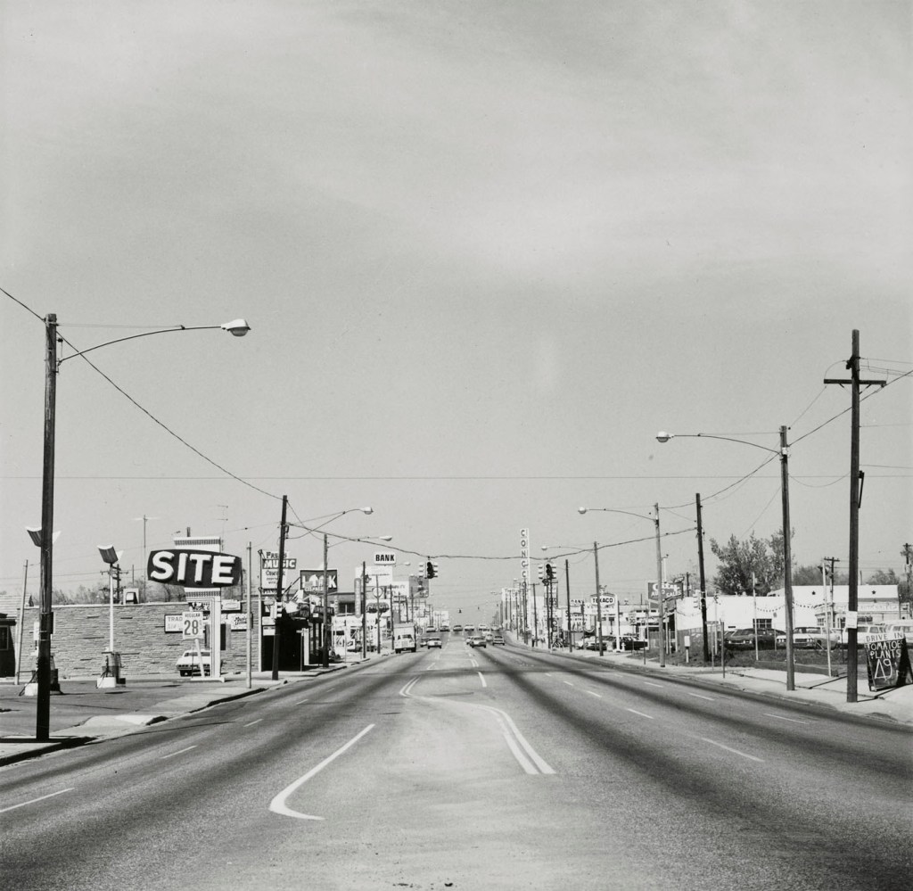 Robert Adams (American, b. 1937) 'Alameda Avenue, Denver' 1968-1971