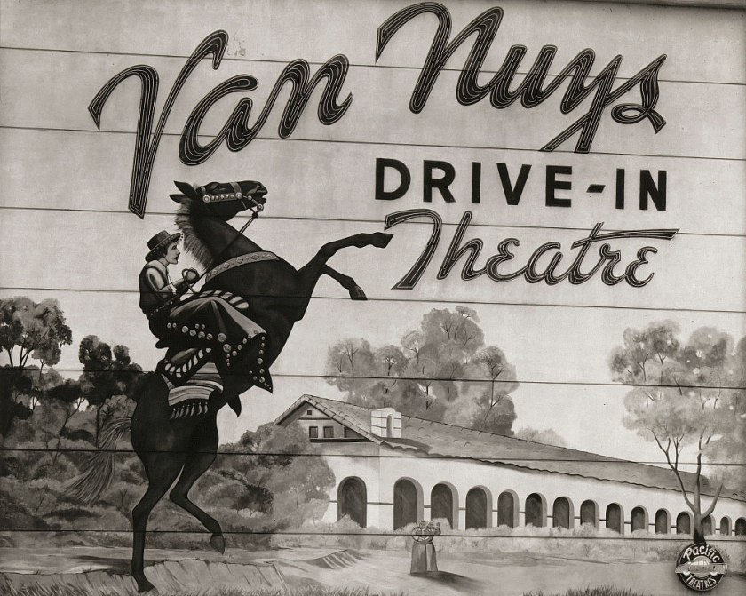 Jim Dow (American, b. 1942) 'Rear of Screen, Van Nuys Drive-In Theatre. Old US 101, Van Nuys, California' 1973