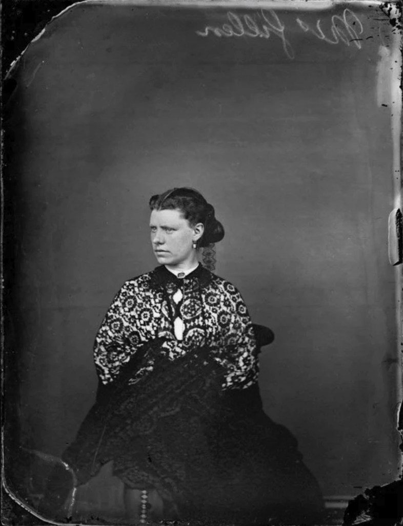 William James Harding (New Zealand, 1826-1899) 'Mrs Gillen' 1870s