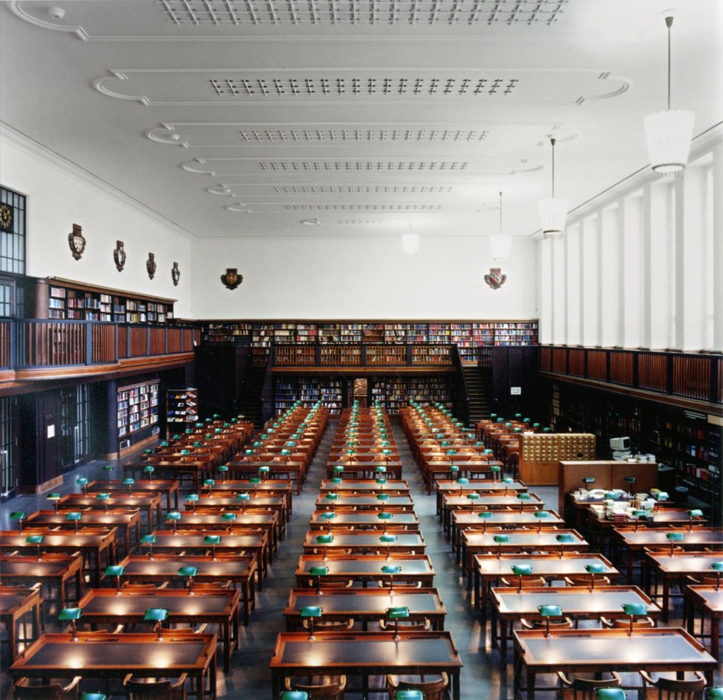 Candida Höfer (German, b. 1944) 'Deutsche Bücherei Leipzig IX' 1997