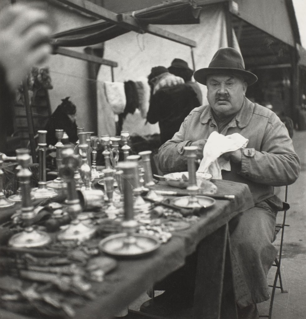 Kati Horna (Mexican, 1912-2000) 'Man and Candlesticks' c. 1933
