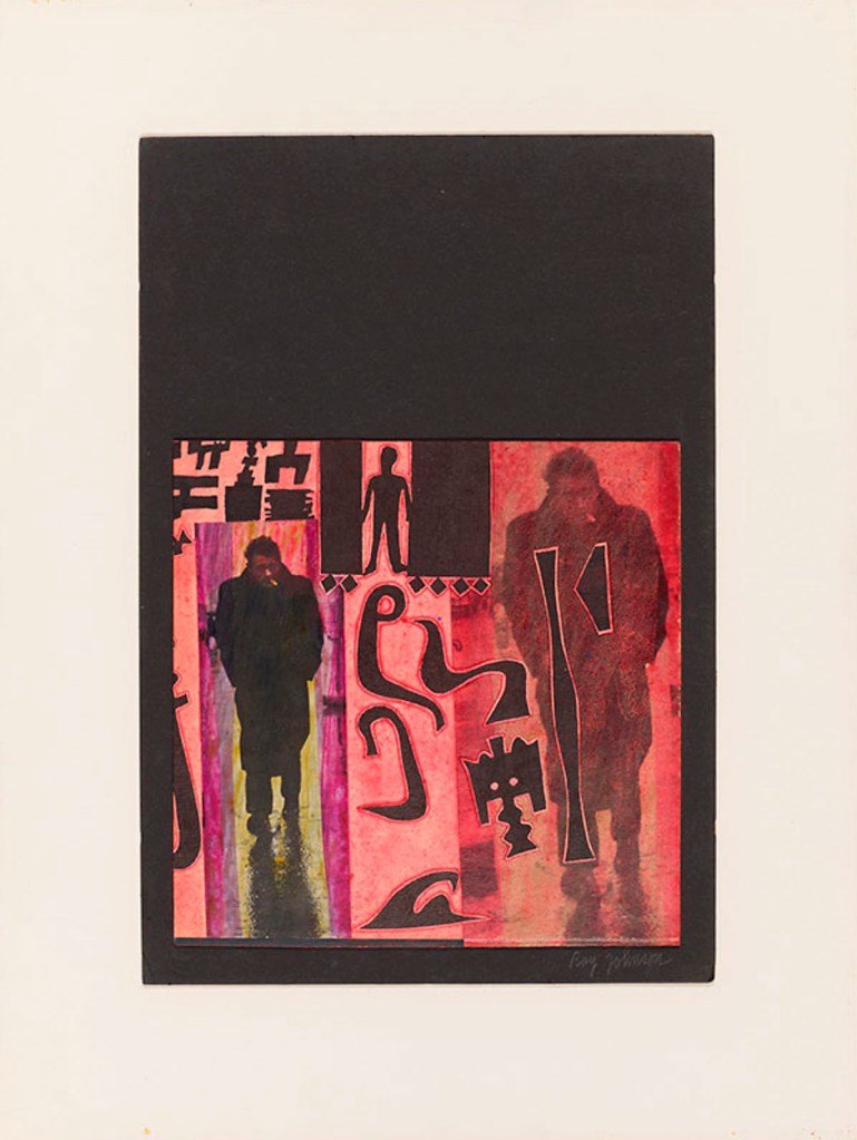 Ray Johnson (American, 1927-1995) 'Untitled (James Dean in the Rain)' c. 1953-1959 Ray Johnson (American, 1927-1995) 'Untitled (James Dean in the Rain)' c. 1953-1959