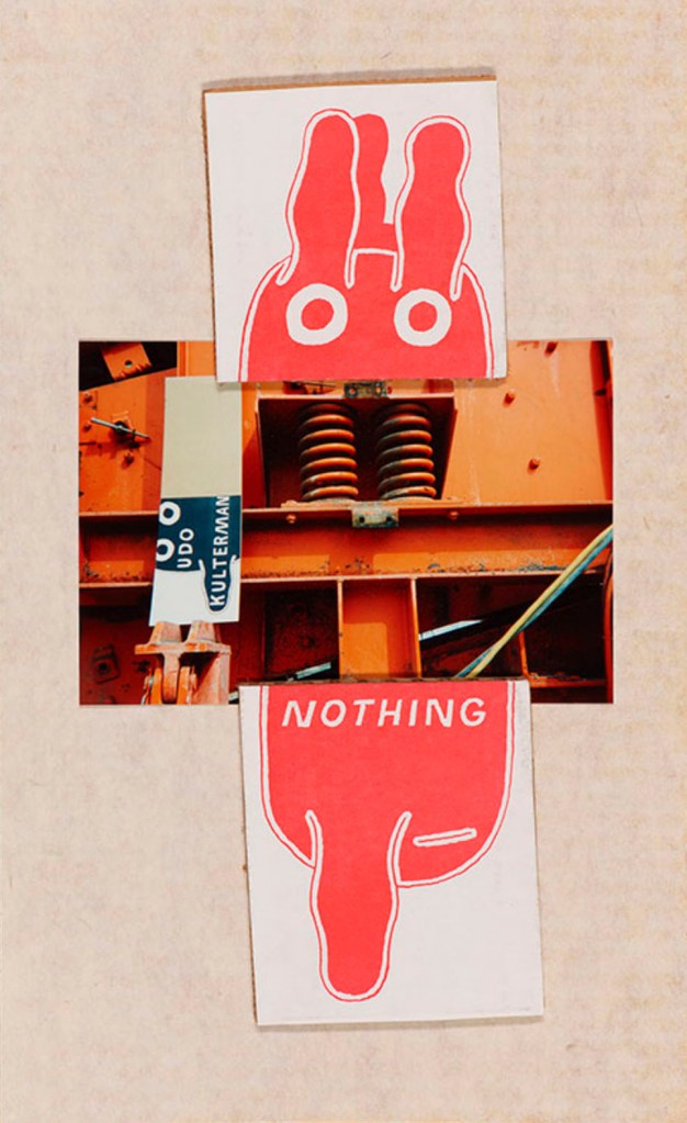 Ray Johnson (American, 1927-1995) 'Untitled (red bunny NOTHING)' 1993 Ray Johnson (American, 1927-1995) 'Untitled (red bunny NOTHING)' 1993