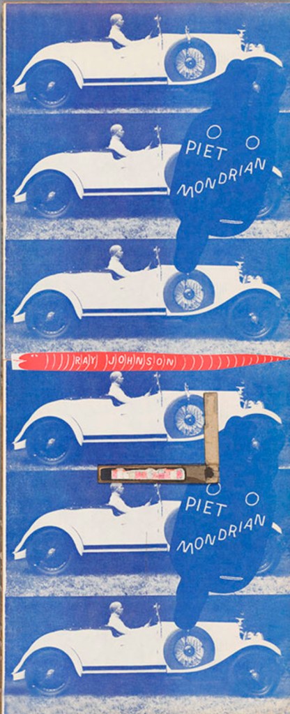 Ray Johnson (American, 1927-1995) 'Untitled (six blue Rays in Rolls)' Undated Ray Johnson (American, 1927-1995) 'Untitled (six blue Rays in Rolls)' Undated