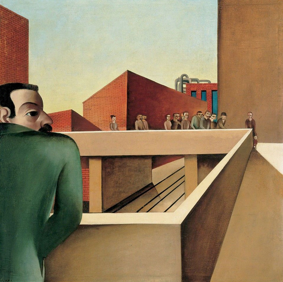 Karl Völker (German, 1889-1962) 'Industriebild' (Picture of Industry) 1924