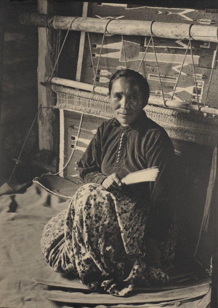 Laura Gilpin (American, 1881-1979) 'Navajo Weaver' 1933