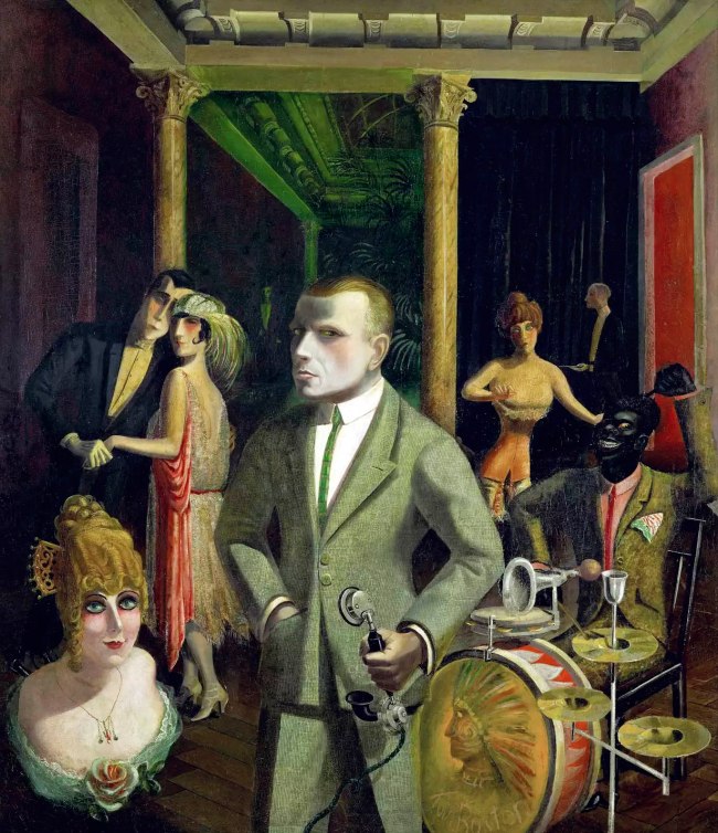 Otto Dix (German, 1891-1969) 'An die Schönheit (Selbstbildnis)' (To the beauty (Selfportrait)) 1922