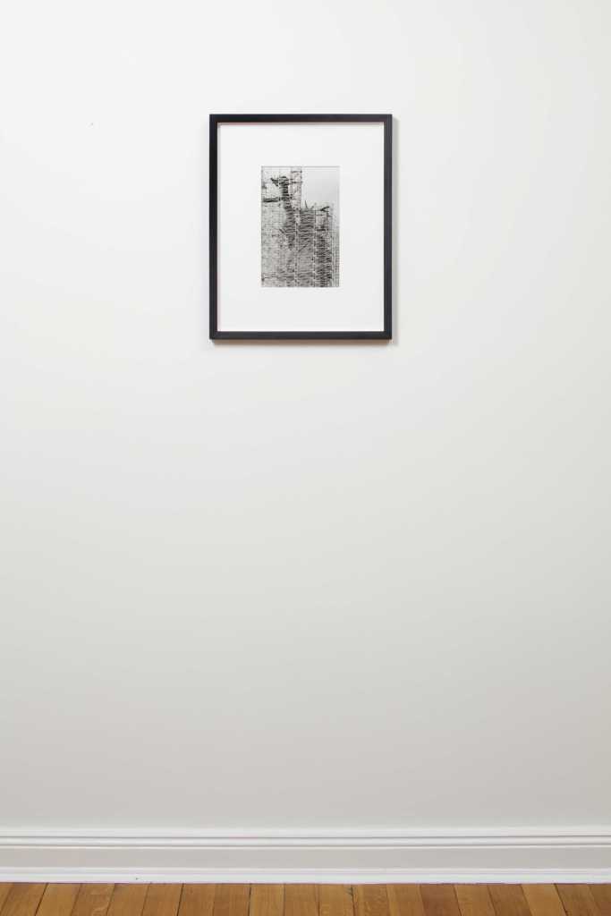 Installation view of the exhibition 'Sheroes of Photography Part IV: Sibylle Bergemann' at Kicken Berlin showing a photograph from Bergemann's 'New York' series (1984)