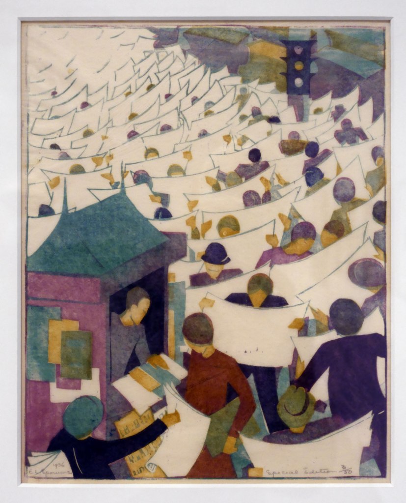 Ethel Spowers (Australian, 1890-1947) 'Special edition' 1936 (installation view)