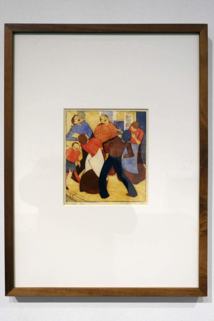 Ethel Spowers (Australian, 1890-1947) 'The joke' 1932 (installation view)