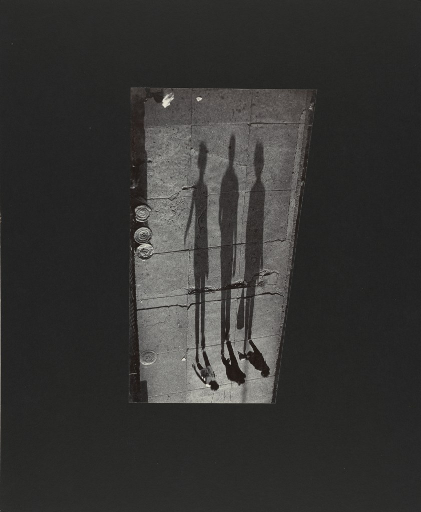 Adger Cowans (American, b. 1936) 'Three Shadows' 1966, printed 1968