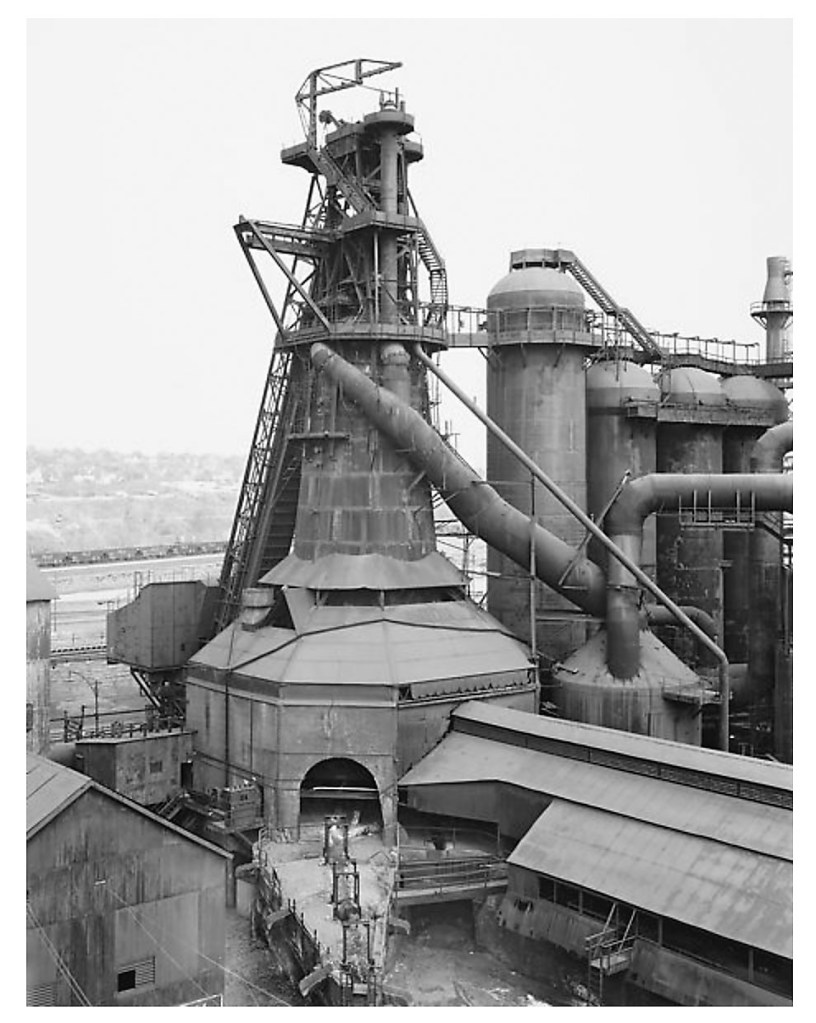 Bernd and Hilla Becher (German, active 1959-2007) 'Blast Furnace, Youngstown, Ohio, United States' 1983 Bernd and Hilla Becher (German, active 1959-2007) 'Blast Furnace, Youngstown, Ohio, United States' 1983
