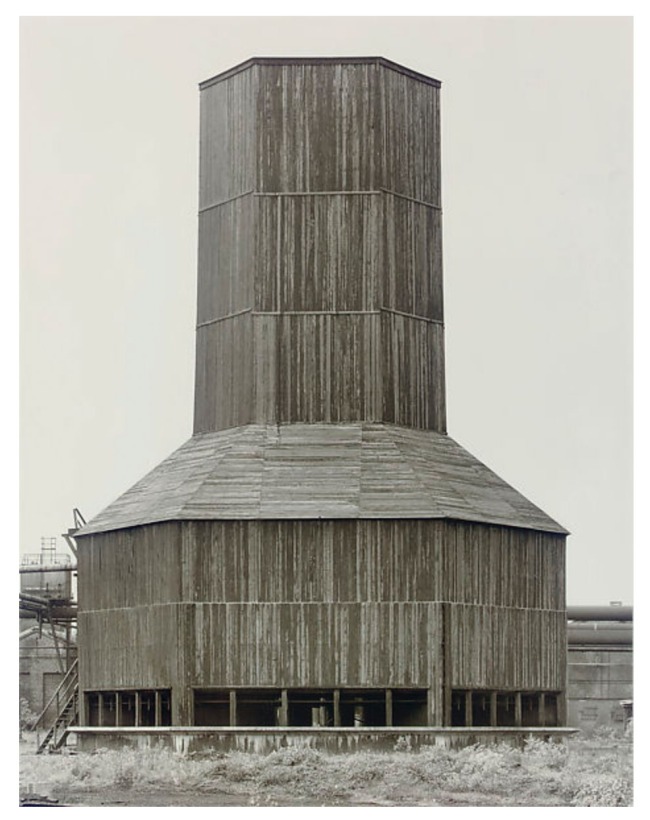 Bernd and Hilla Becher (German, active 1959-2007) 'Cooling Tower, Zeche Mont Cenis, Herne, Ruhr Region, Germany' 1965