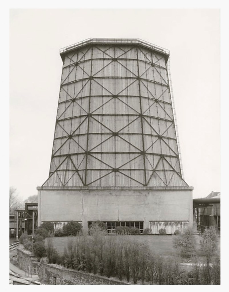 Bernd and Hilla Becher (German, active 1959-2007) 'Cooling Towers (Wood)' 1976 (detail) Bernd and Hilla Becher (German, active 1959-2007) 'Cooling Towers (Wood)' 1976 (detail)