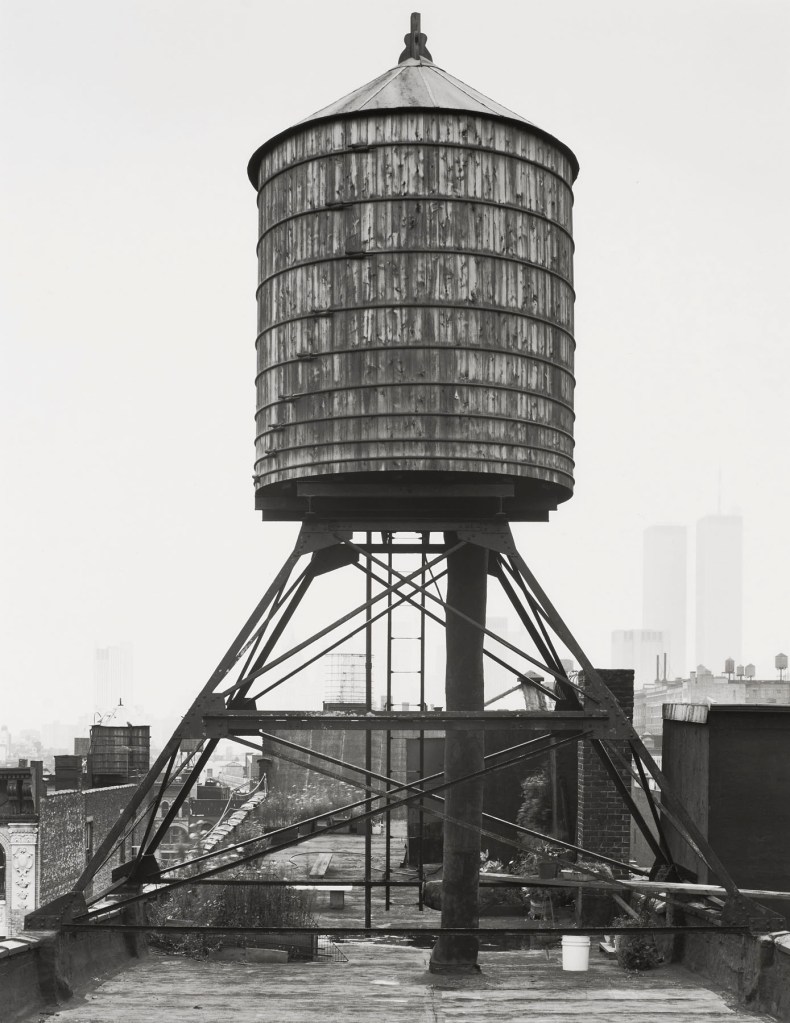 Bernd and Hilla Becher (German, active 1959-2007) 'Water Towers (New York, United States)' 1978–1979 (detail) Bernd and Hilla Becher (German, active 1959-2007) 'Water Towers (New York, United States)' 1978–1979 (detail)