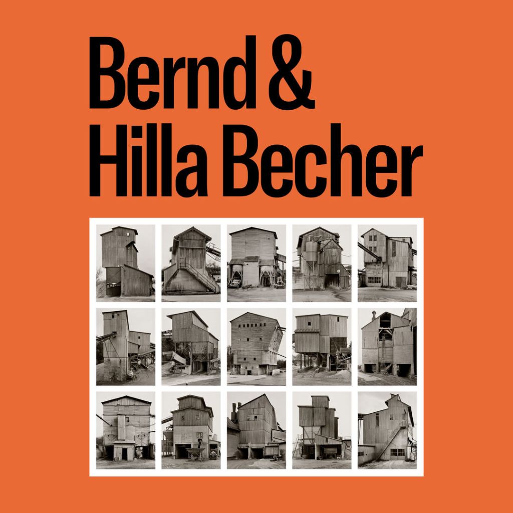 Bernd & Hiller Becher exhibition banner Bernd & Hiller Becher exhibition banner